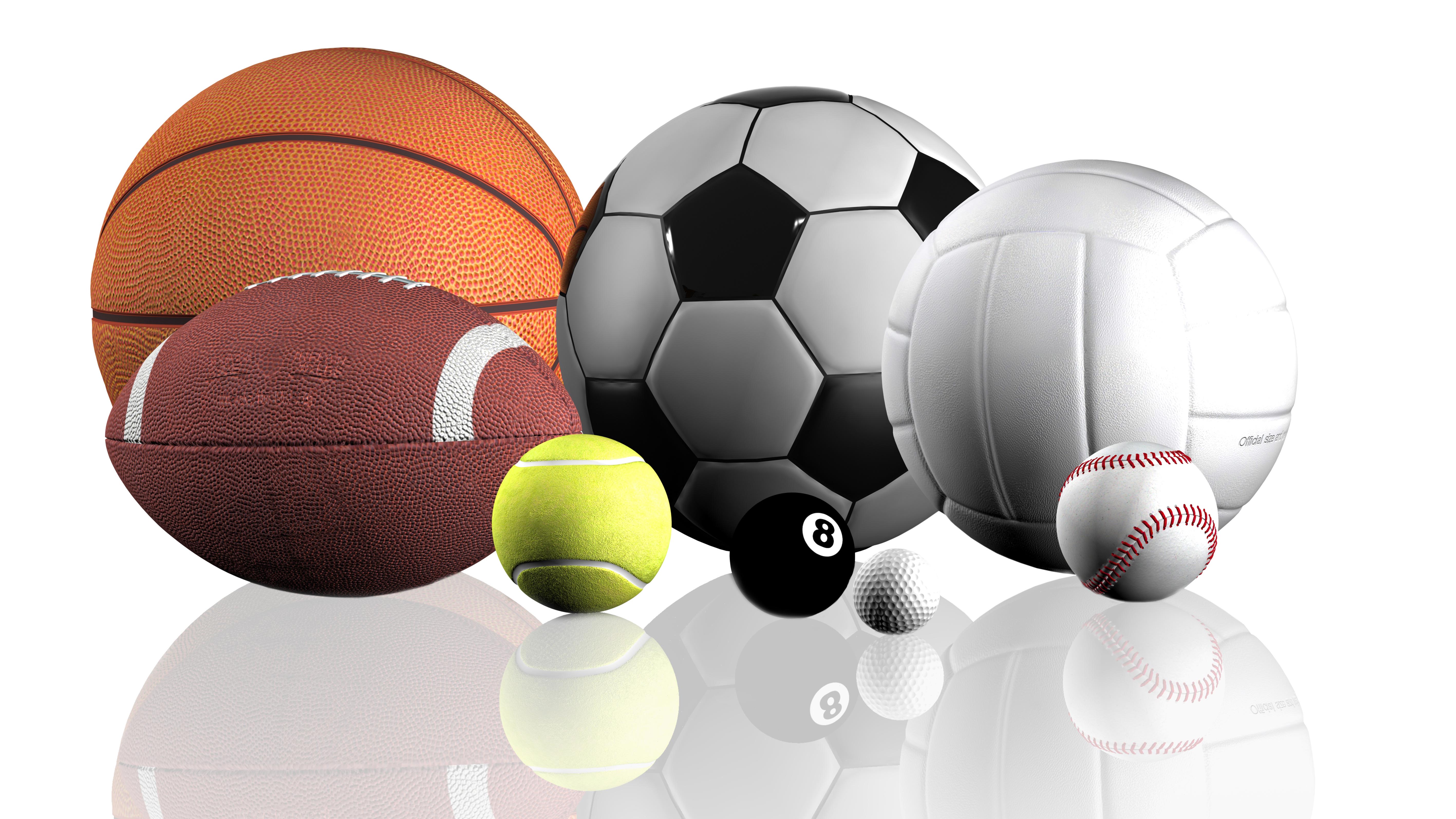 Sport contents. Спортивные мячи. Мяч (спорт). Спортивный инвентарь мячи. Спортивные атрибуты.